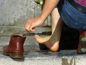 足の臭いを洗う回数は何回が理想ですか？